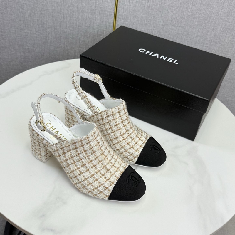 Ch**el heeled shoes